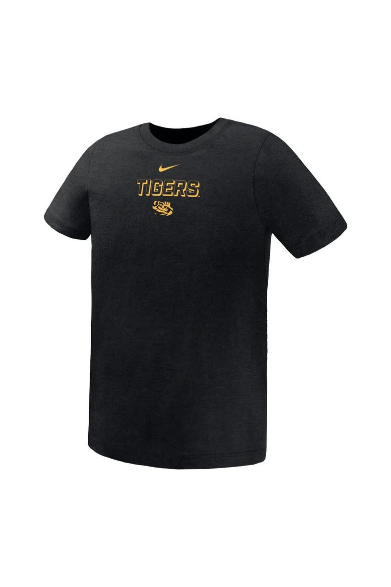 Preschool Nike Black LSU Tigers Legend Performance T-Shirt, Alternate, color, Black
