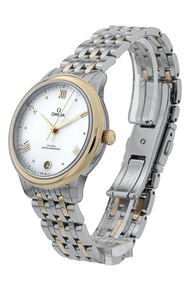 Watchfinder & Co. Omega Preowned 2024 De Ville Prestige Automatic Bracelet Watch, 34mm, Alternate, color,
