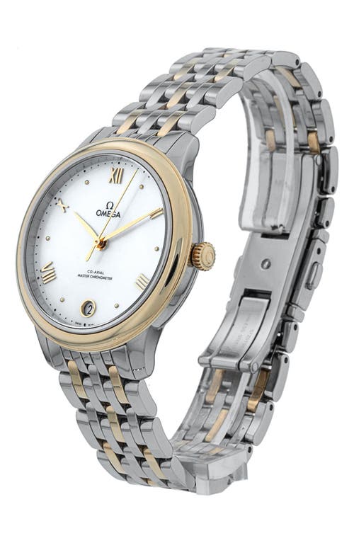 WATCHFINDER & CO. WATCHFINDER & CO. OMEGA PREOWNED 2024 DE VILLE PRESTIGE AUTOMATIC BRACELET WATCH, 34MM