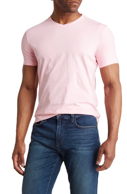 Solid V-Neck T-Shirt