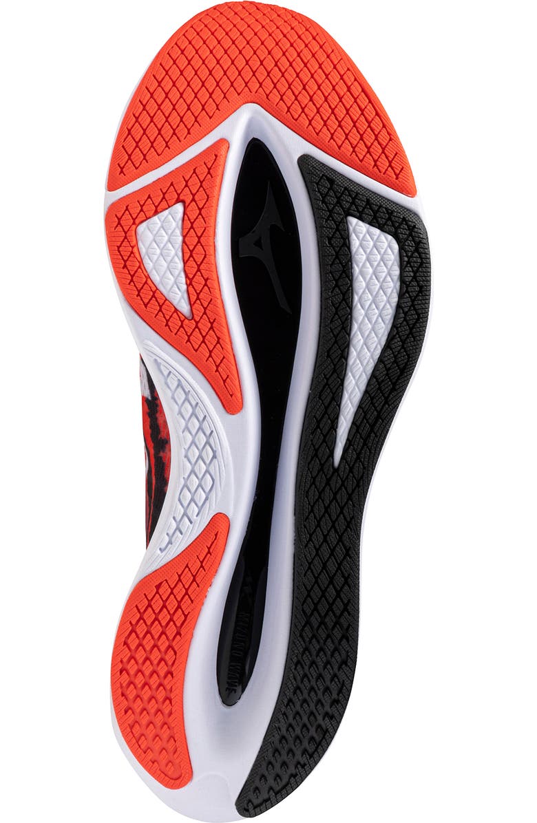 Mizuno Wave Rebellion Flash 2 Speed Running Shoe, Alternate, color, Ignition Red-White