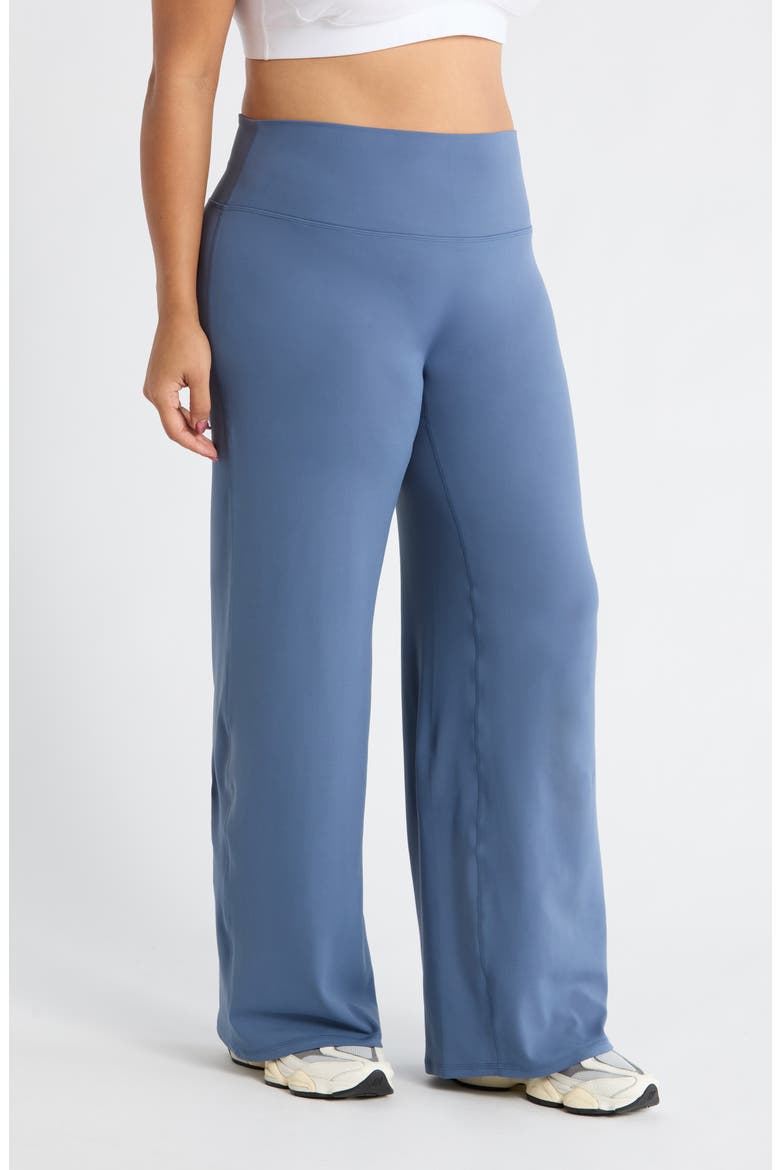 Zen High Waist Wide Leg Pants, Alternate, color, BLUE VINTAGE
