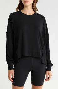 Free People All My Love Long Sleeve Rib T-Shirt