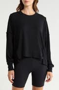 Free People All My Love Long Sleeve Rib T-Shirt