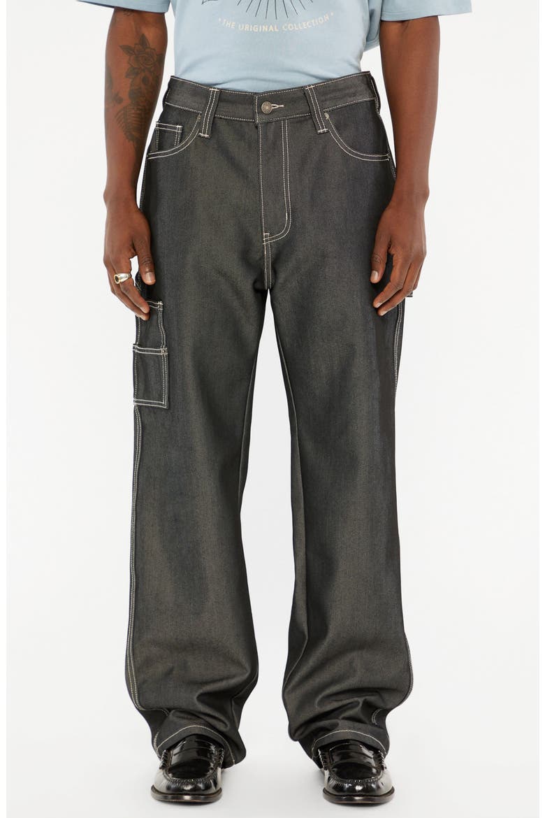 Kit Baggy Carpenter Jeans, Main, color, GOM6