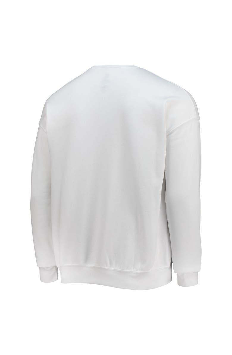 NFL X DARIUS RUCKER Men's NFL x Darius Rucker Collection by Fanatics White Washington Commanders Star Sponge Fleece Pullover Sweatshirt, Alternate, color, White