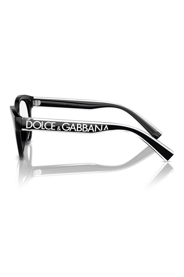 Kids' 48mm Phantos Optical Glasses, Alternate, color, BLACK / DEMO LENS