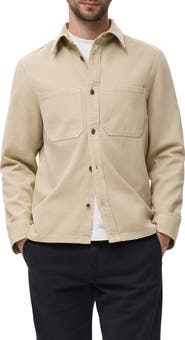 MANGO Cotton Denim Overshirt