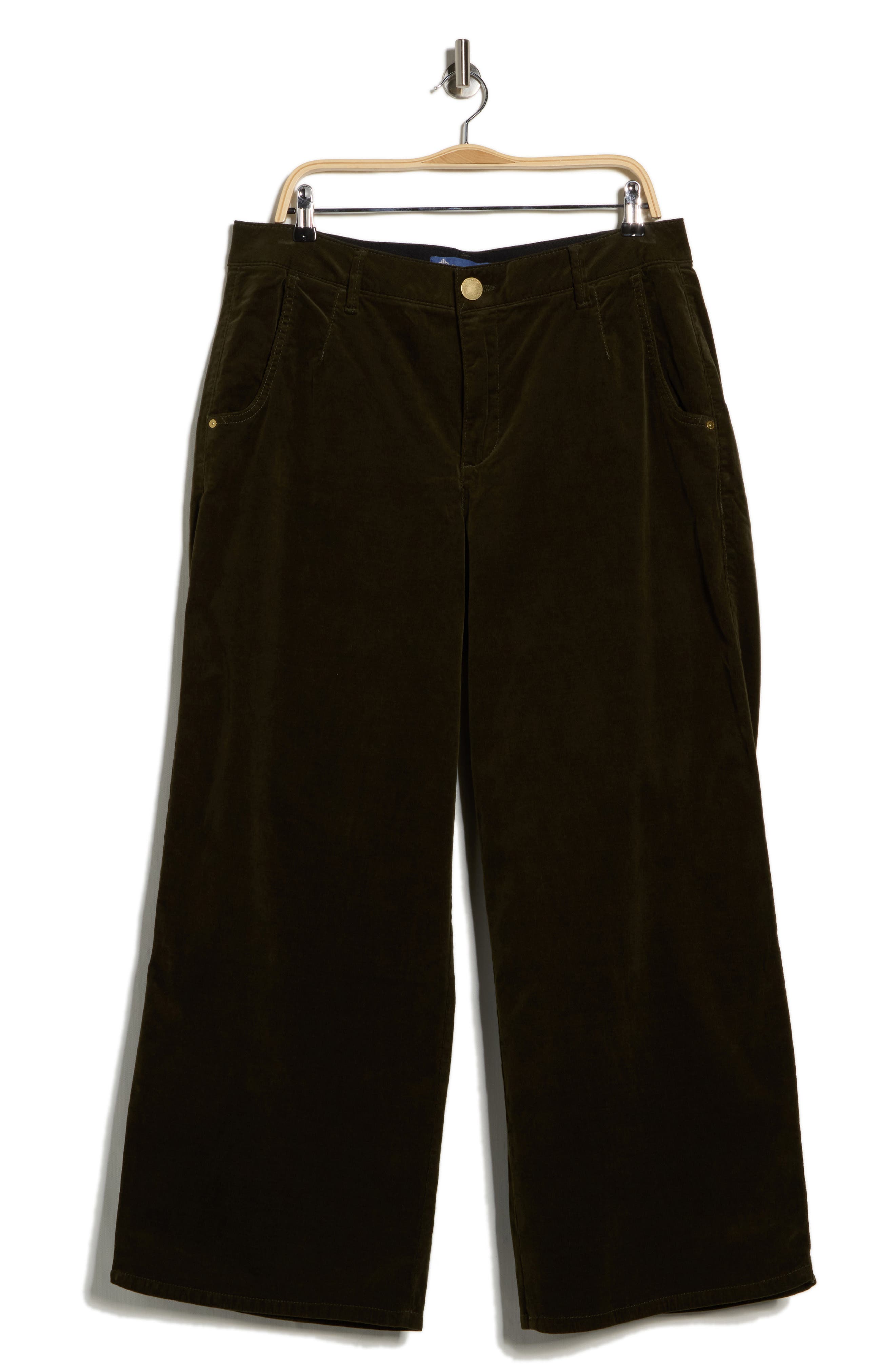 Democracy 'Ab'Solution Skyrise Wide Leg Corduroy Pants