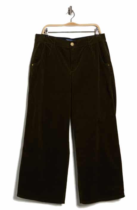Democracy 'Ab'Solution Skyrise Wide Leg Corduroy Pants