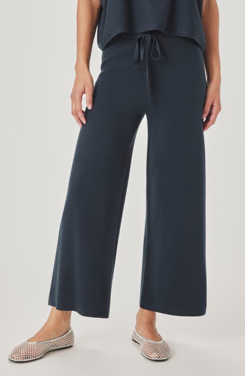 Christa Crop Sweater Pants