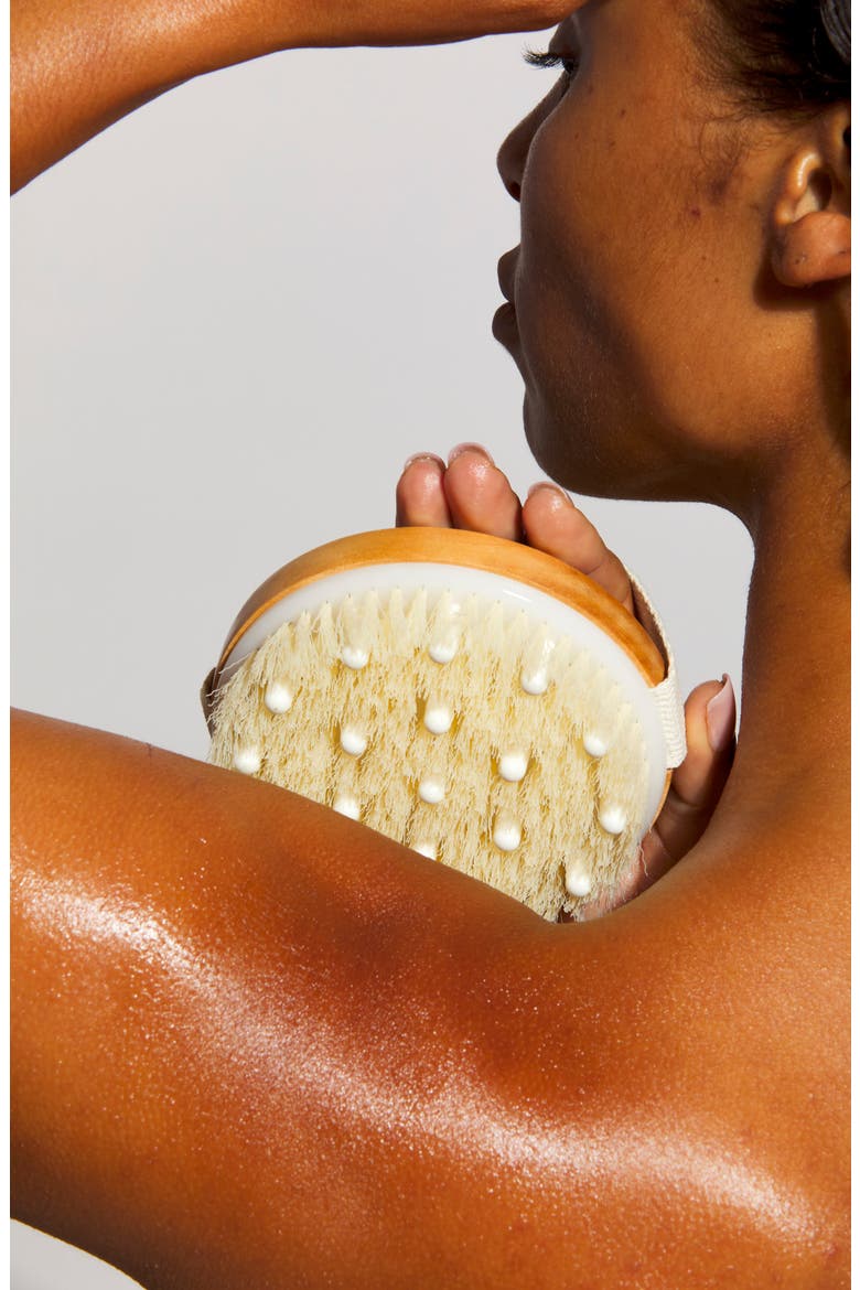 Massaging Dry Body Brush, Alternate, color, NO COLOR
