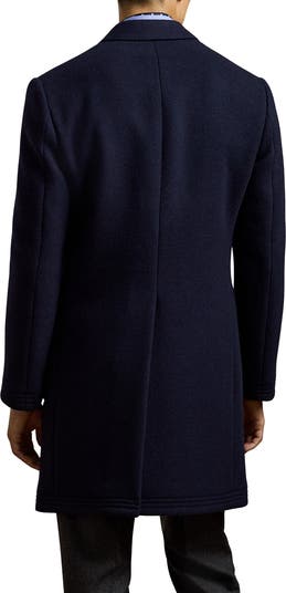 Ralph Lauren Purple Label Kent Paddock Brushed Wool Topcoat