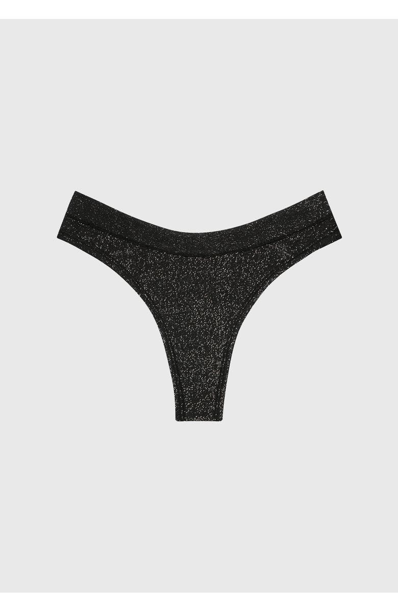 CUUP The Thong Lurex, Alternate, color, Pyrite Sparkle