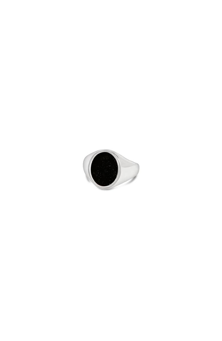LOUPN Black Onyx Signet Ring, Alternate, color, Black