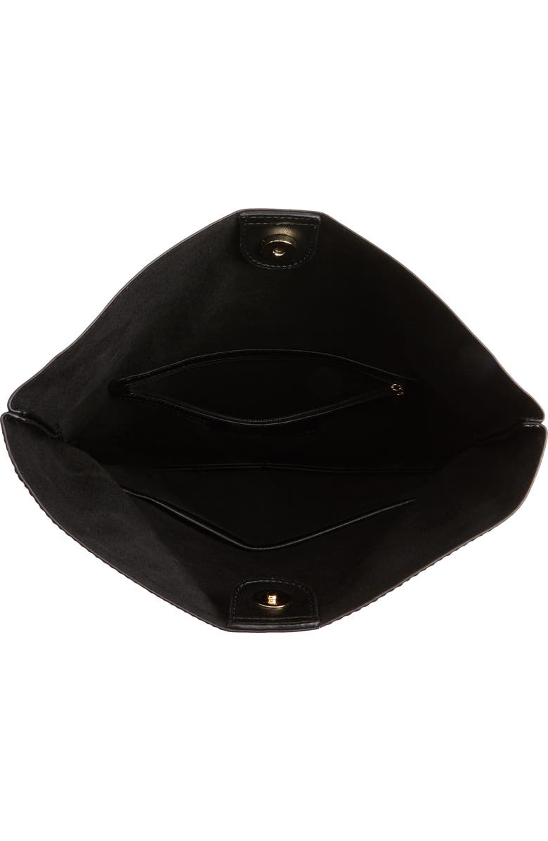 Sole Society Melrose Faux Leather Clutch, Alternate, color,