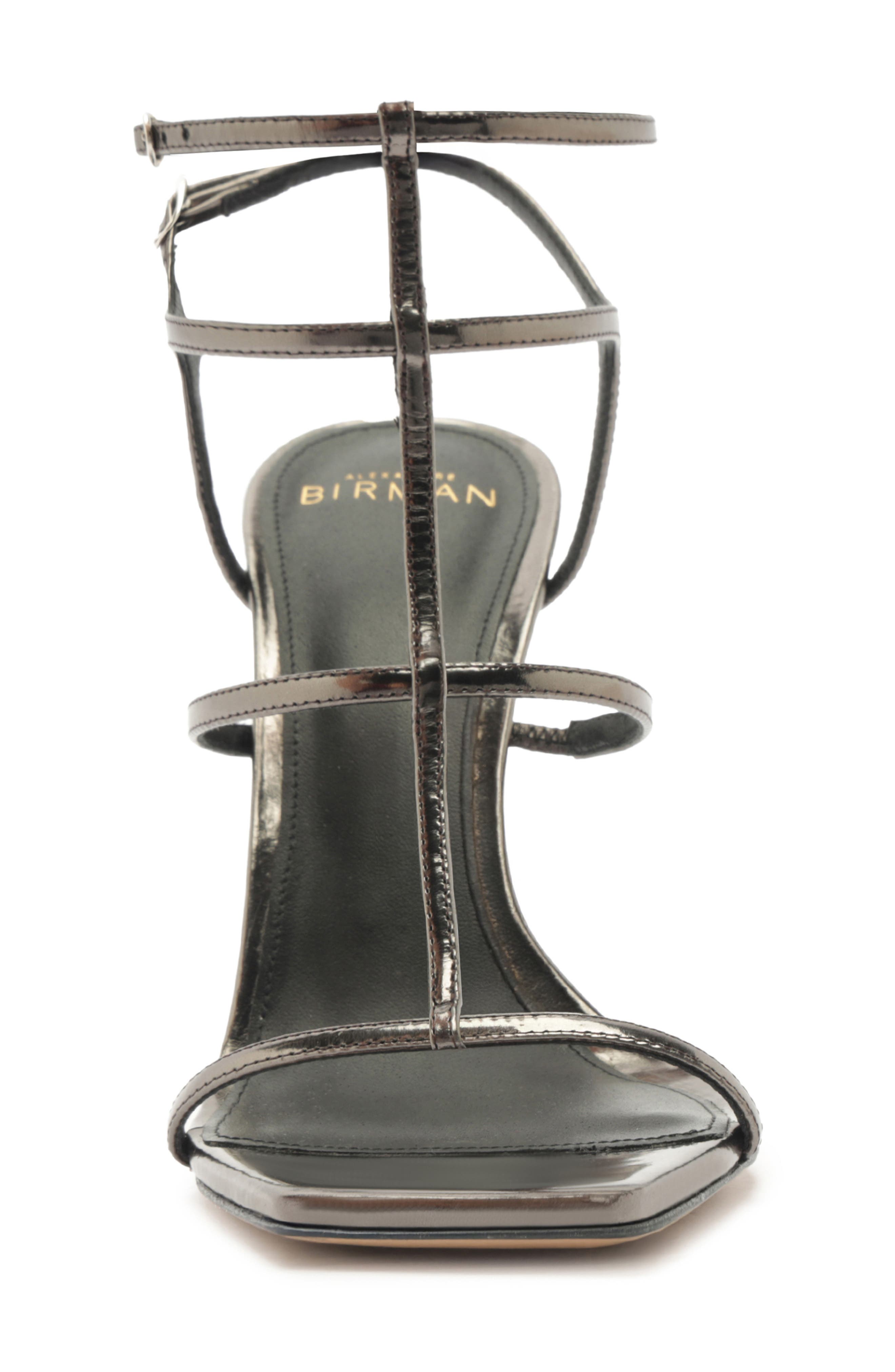 Alexandre Birman Amanda Cage Sandal, Alternate, color, Graphite