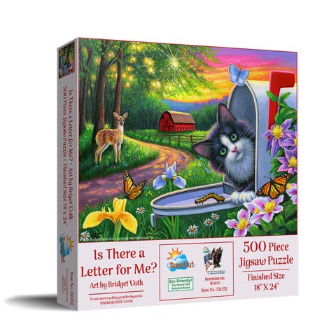Is There a Letter for Me 500 piece Jigsaw Puzzle for Adults