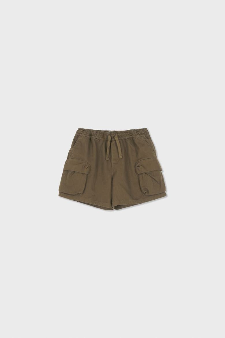 Organic Cotton Cargo Shorts, Main, color, Military Olive