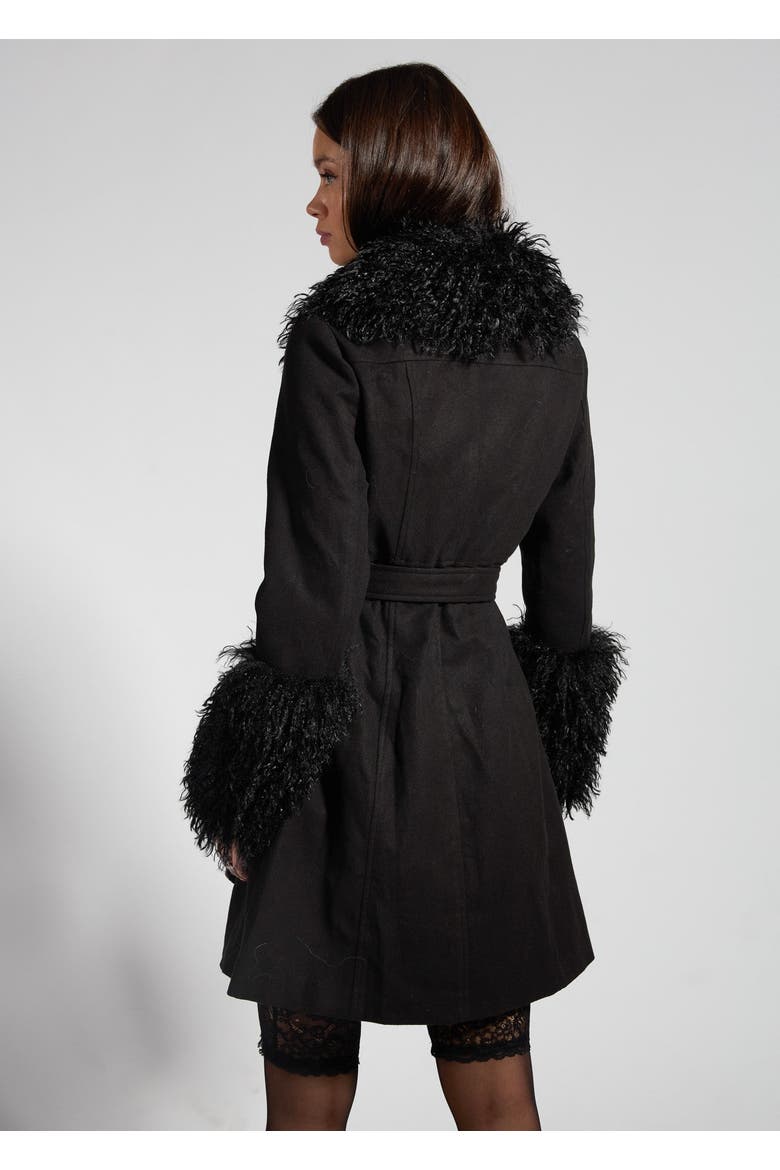 ICONIC  SPARKL TRENCH, Alternate, color, Black