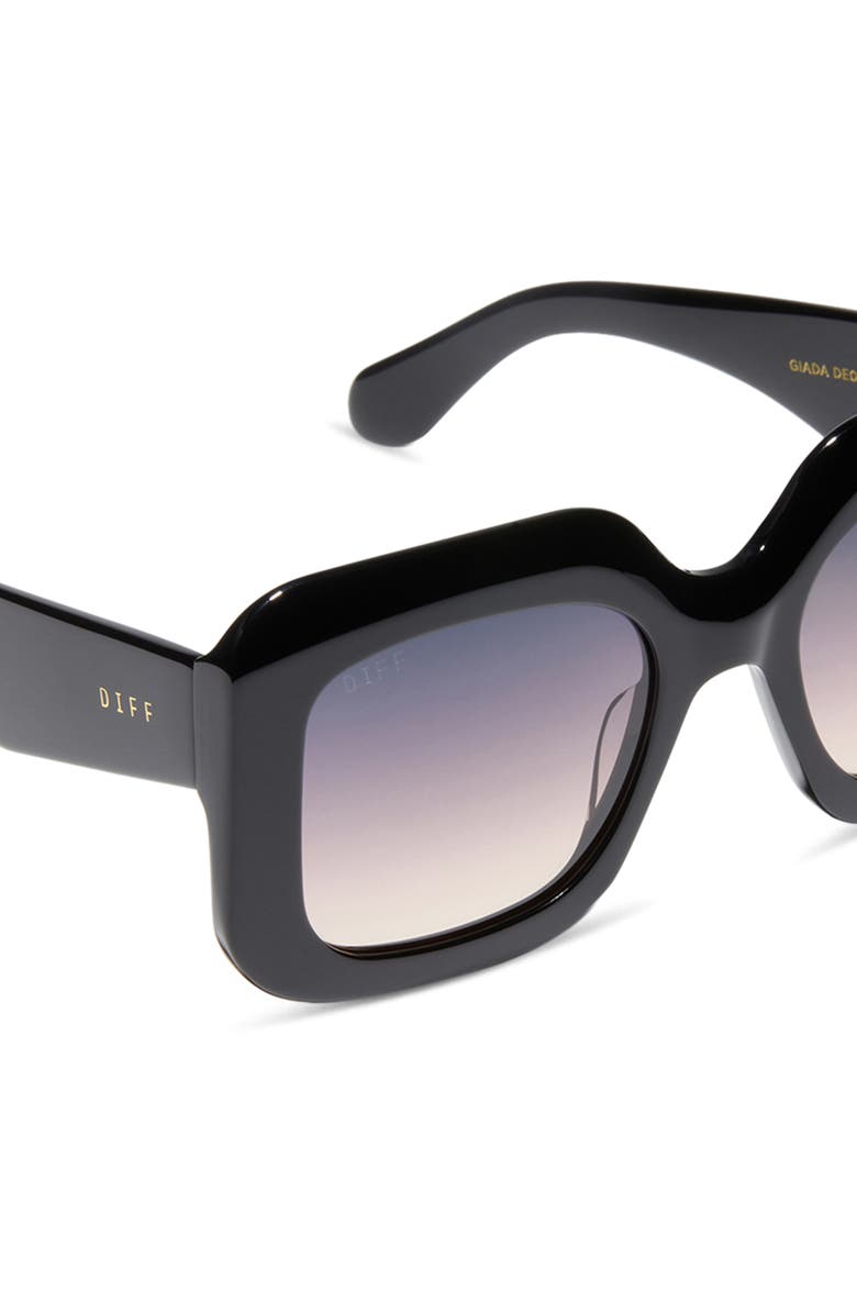 DIFF Giada 52mm Gradient Square Sunglasses, Alternate, color,