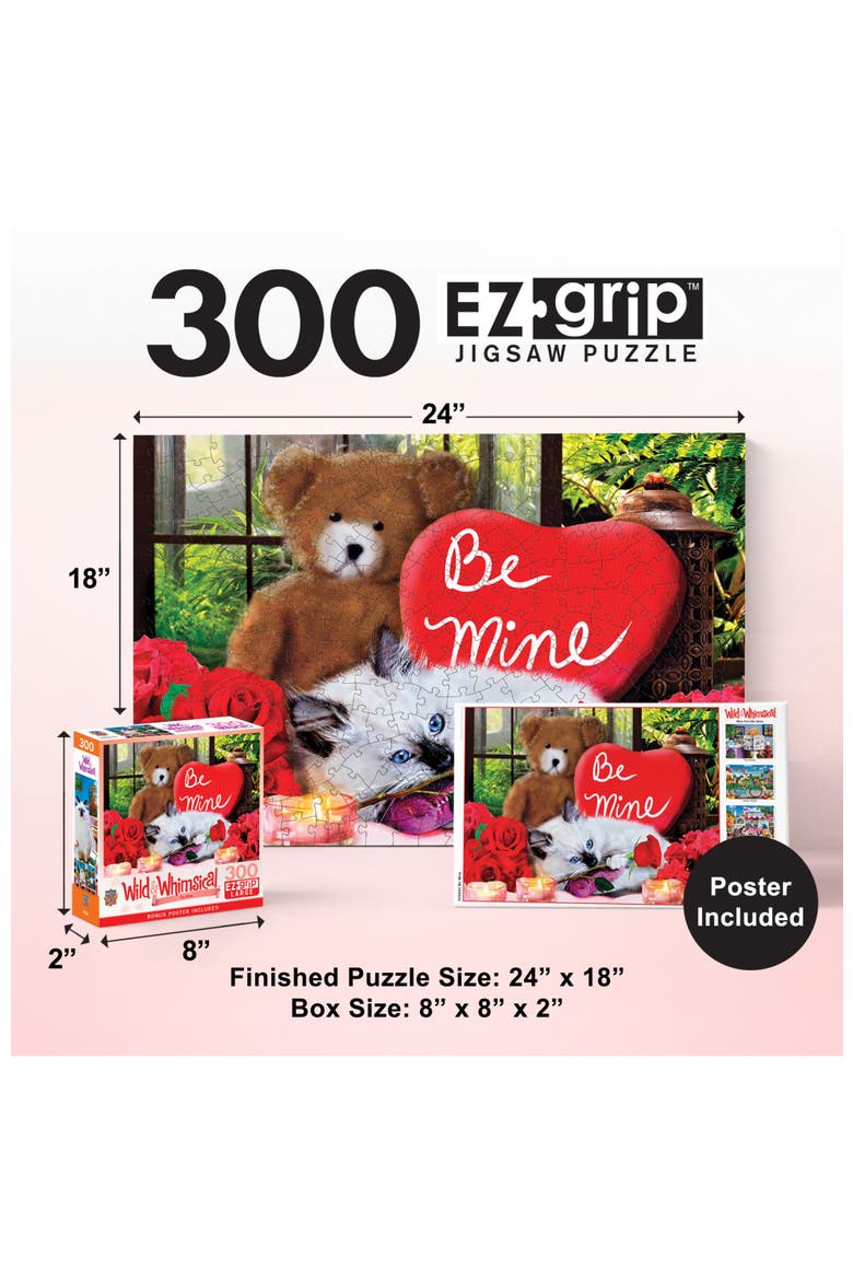 Be Mine 300 Piece Jigsaw Puzzle, Alternate, color, Multicolor