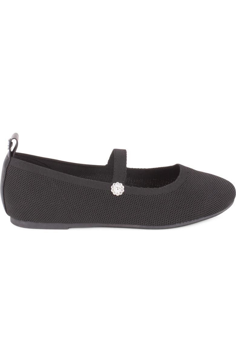 Tahari Cairo Mary Jane Flat, Alternate, color, Black