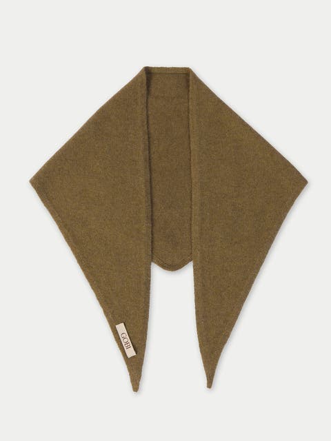 Triangular Cashmere Scarf