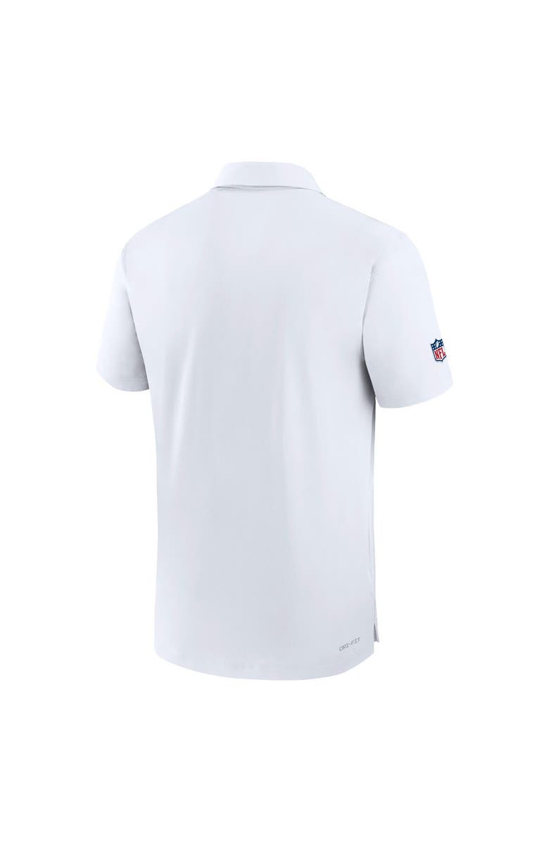 Nike Men's Nike White Cincinnati Bengals Sideline Coaches Performance Polo, Alternate, color, White