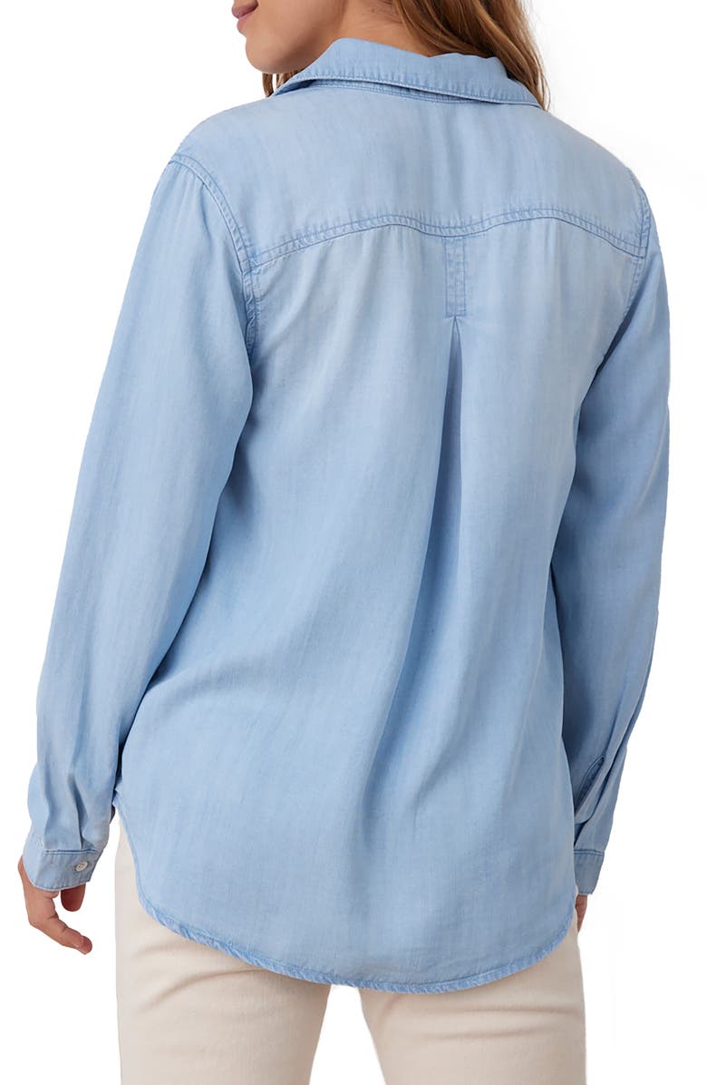 Bella Dahl Button-Up Shirt, Alternate, color, 