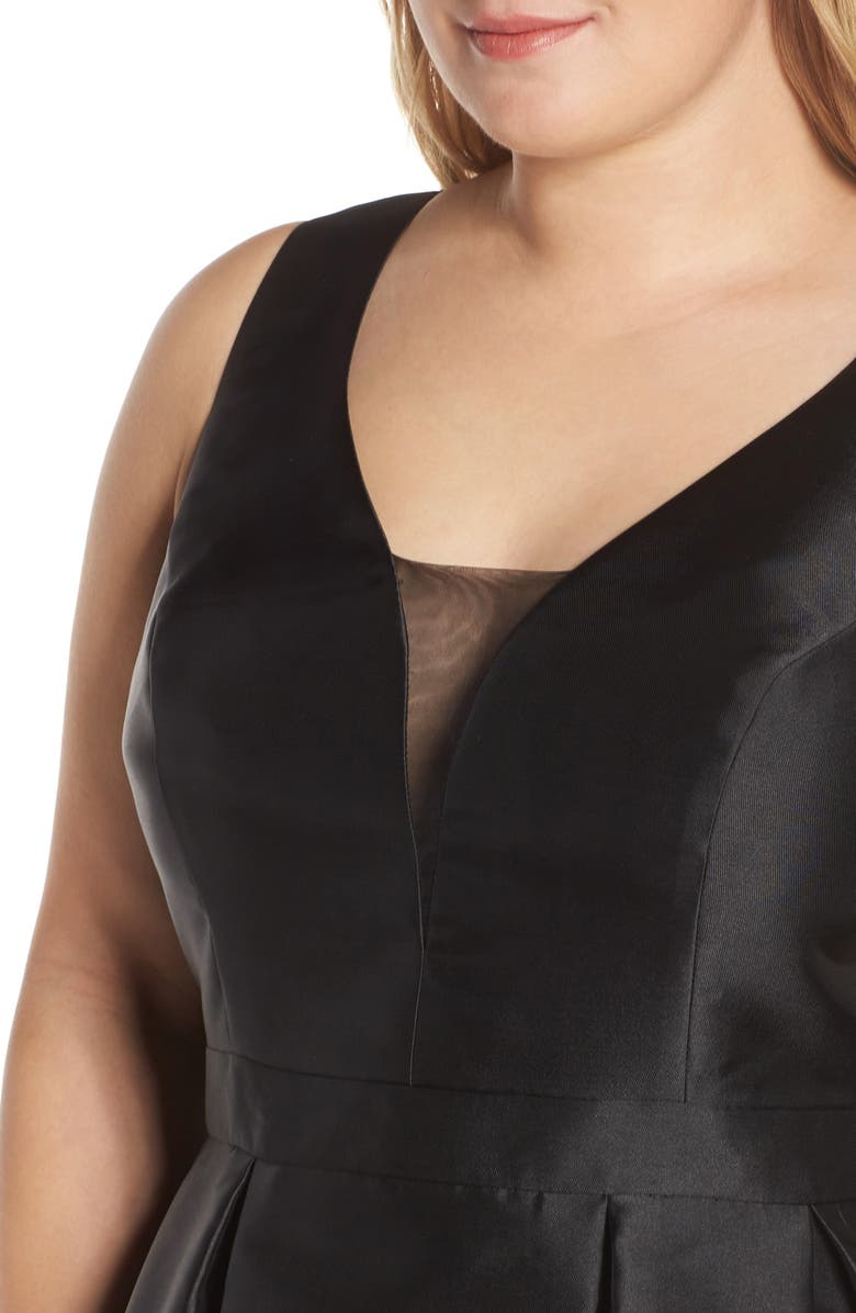 Chi Chi London Rae Back Cutout Evening Dress, Alternate, color, 