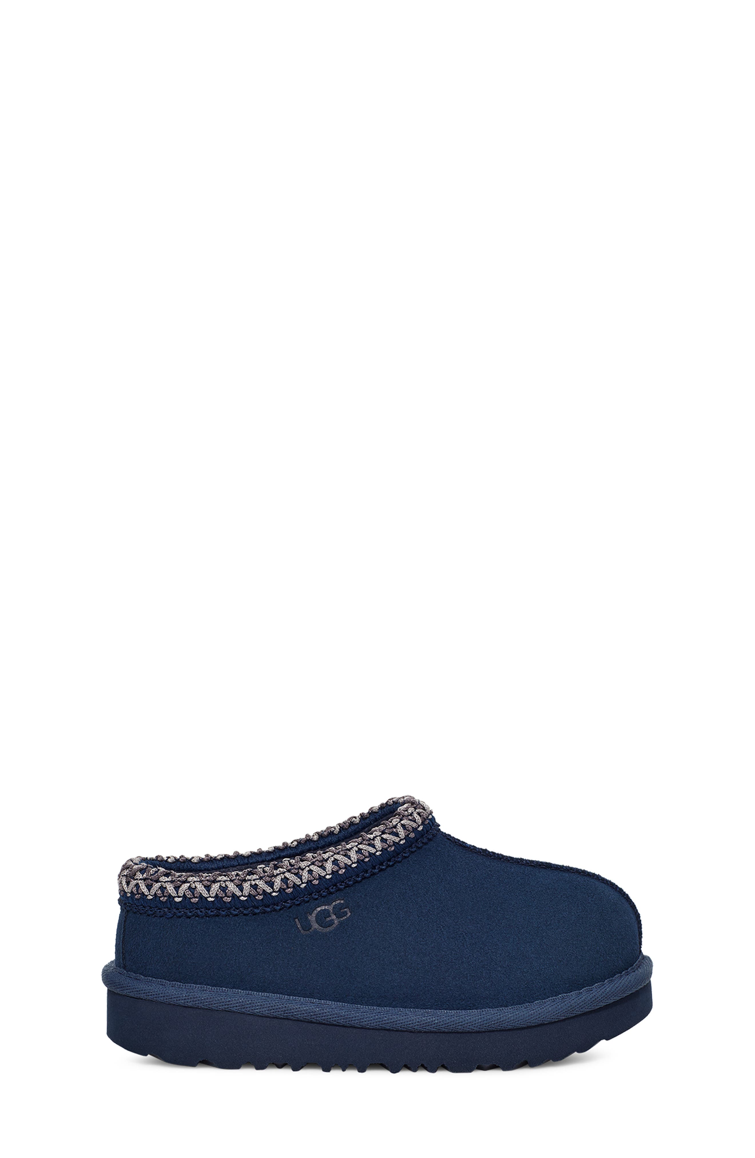 UGG<sup>®</sup> Kids' Tasman II Water Resistant Slipper, Alternate, color, New Navy