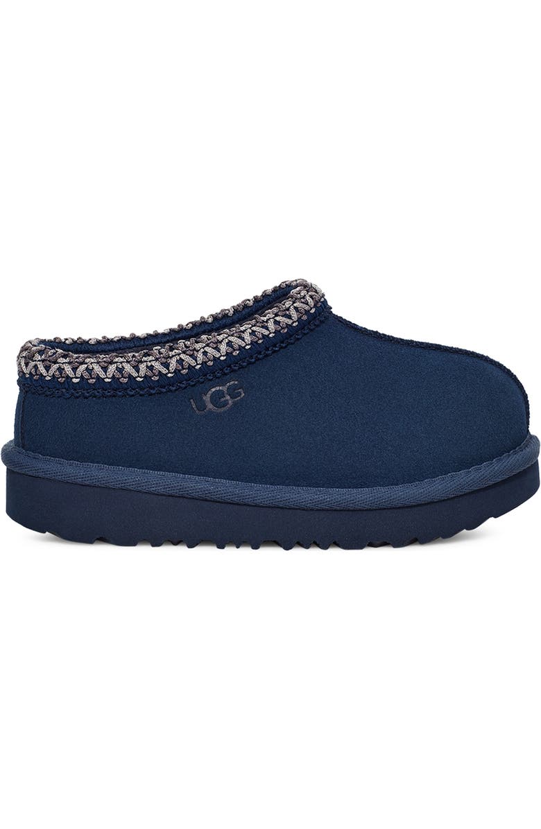 UGG<sup>®</sup> Kids' Tasman II Water Resistant Slipper, Alternate, color, New Navy