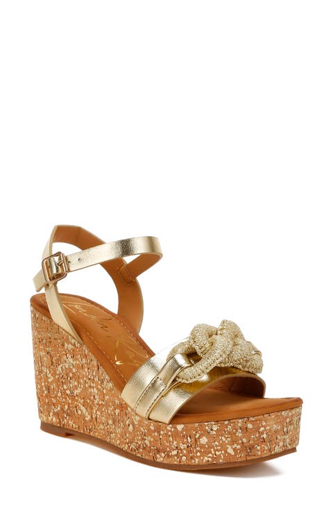 Emelda Platform Wedge Sandal (Women)