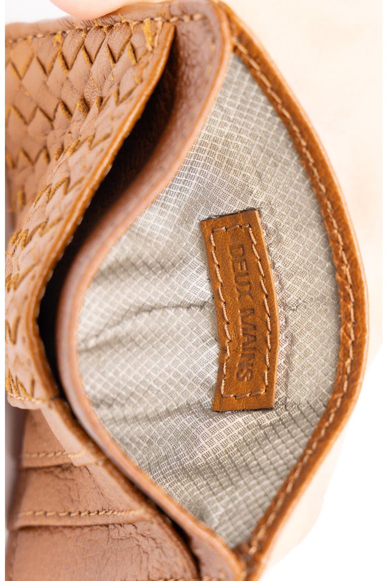 Large Pouch, Key Chain & Slim ID Bundle, Alternate, color, Cognac