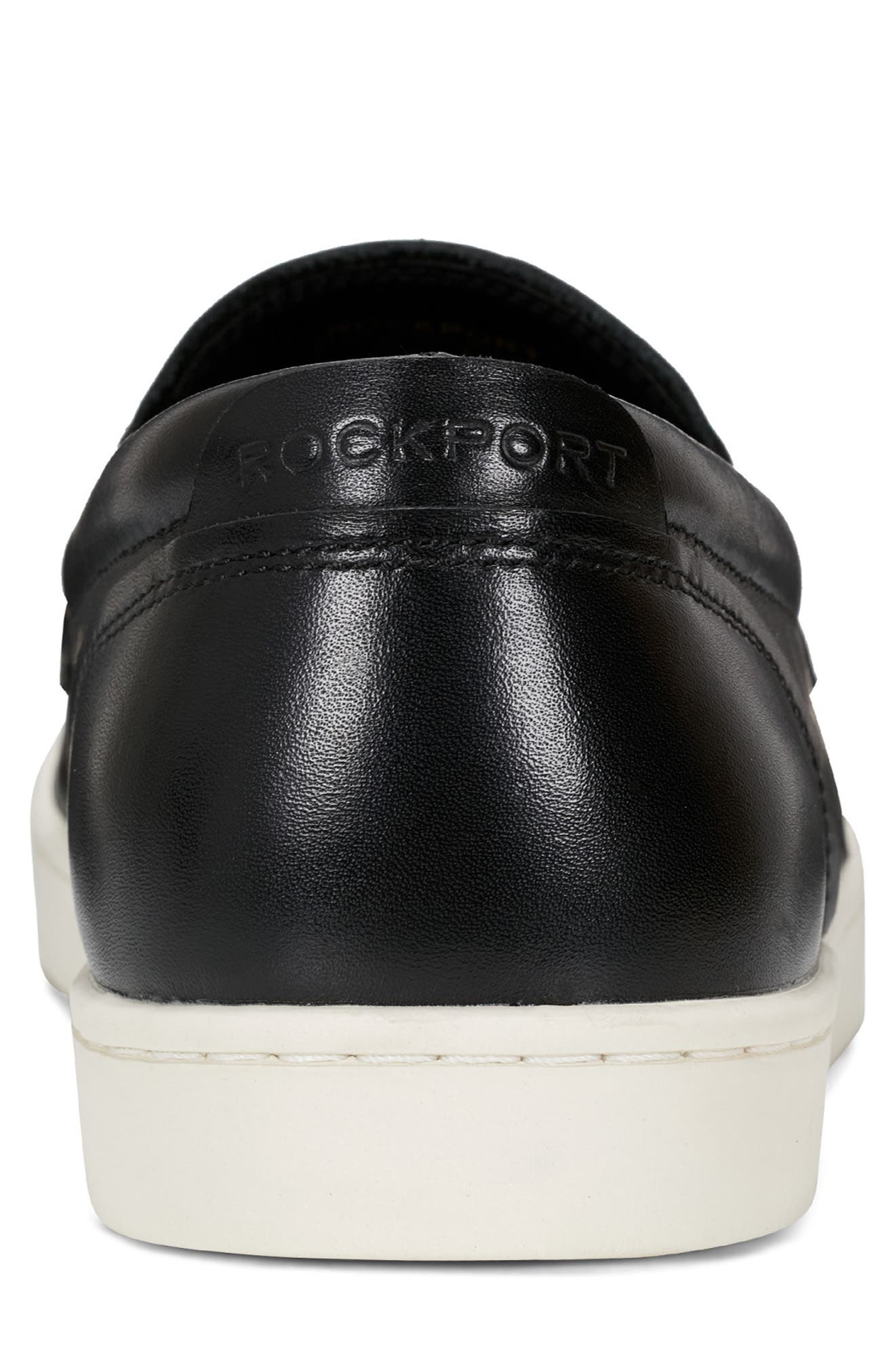 Rockport Reller Slip On Sneaker, Alternate, color, Black