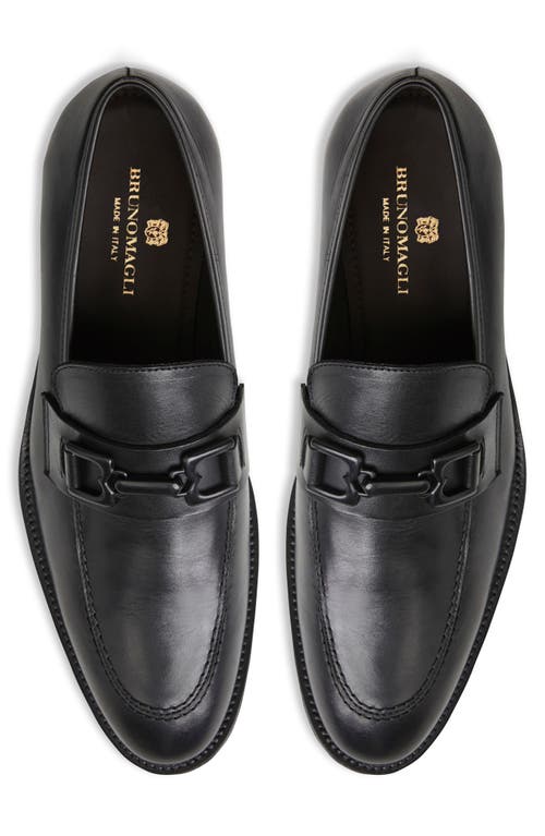 Bruno Magli Corrado Bit Loafer In Black