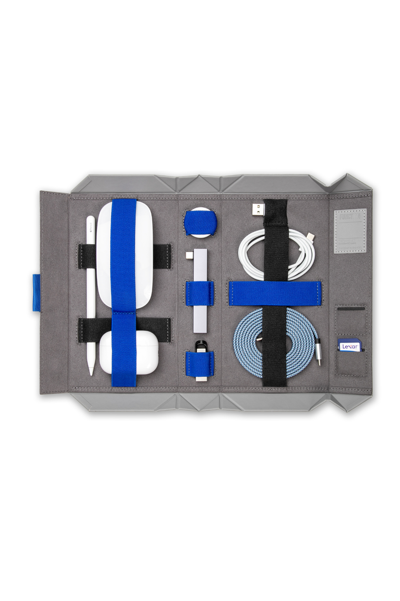 BentoPack - Tech Accessory Organizer, Alternate, color, Grey