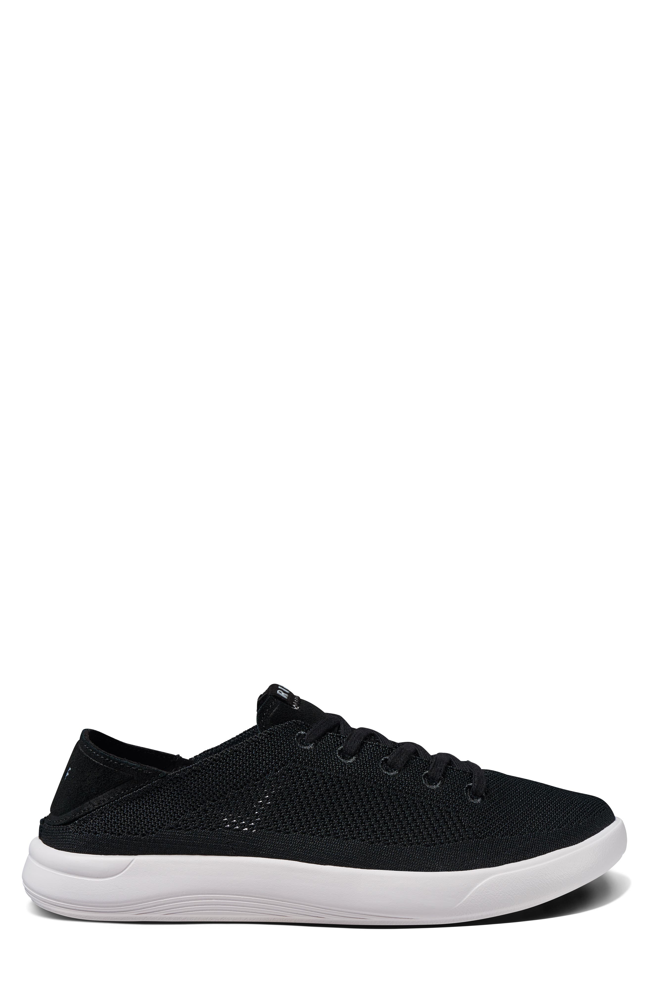 Reef SWELLsole Neptune Sneaker, Alternate, color, Black