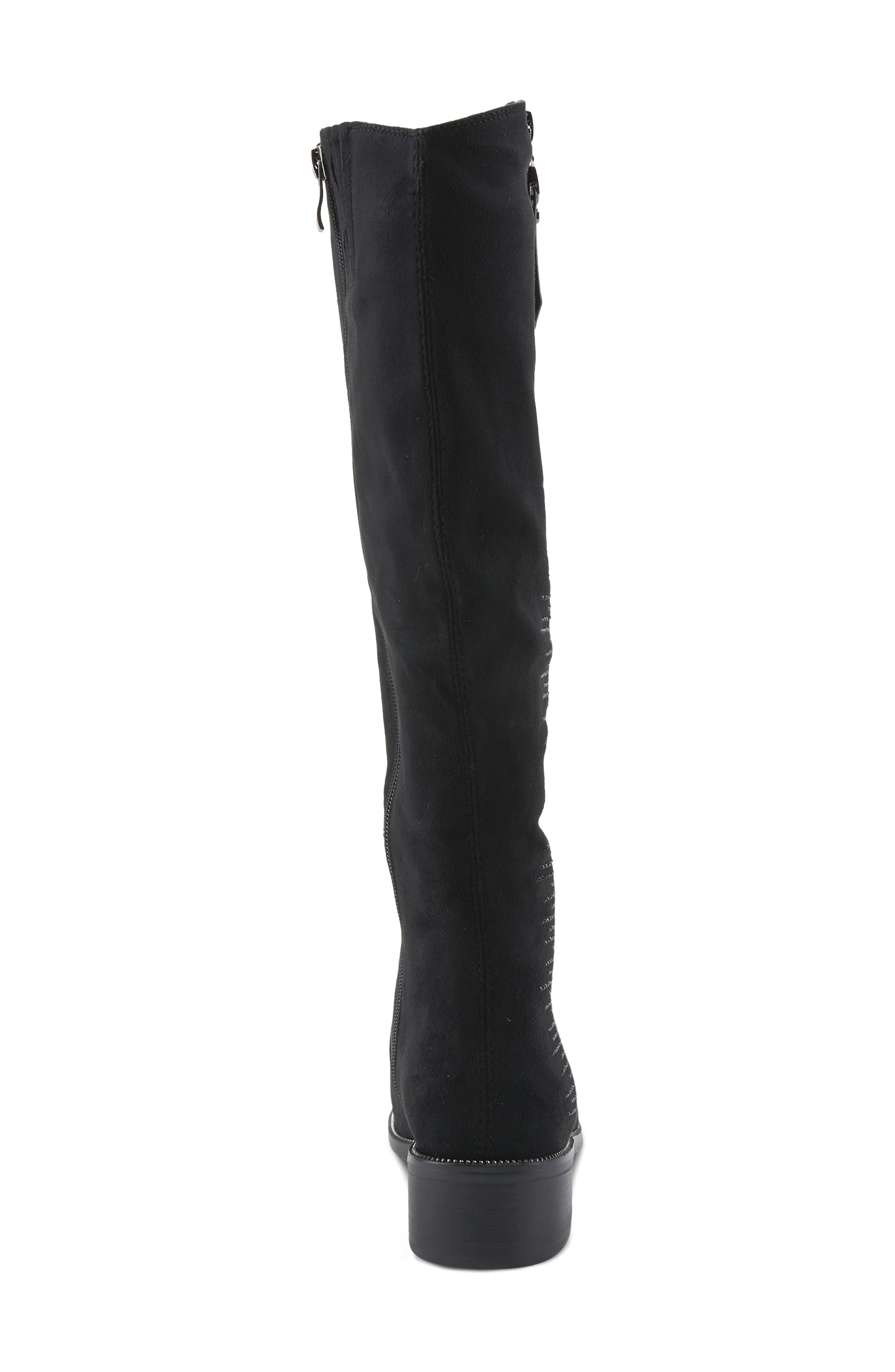 AZURA BY SPRING STEP Blackenbury Knee High Boot, Alternate, color, Black