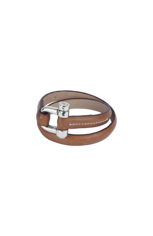Cxc Shackle Bracelet Roll In Brown