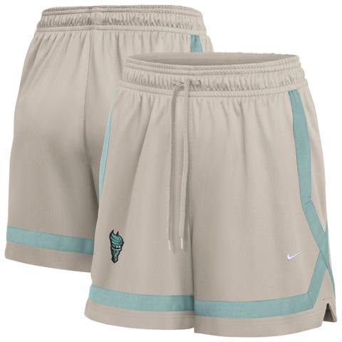 Women's Nike  Cream New York Liberty Studio Fleece Shorts