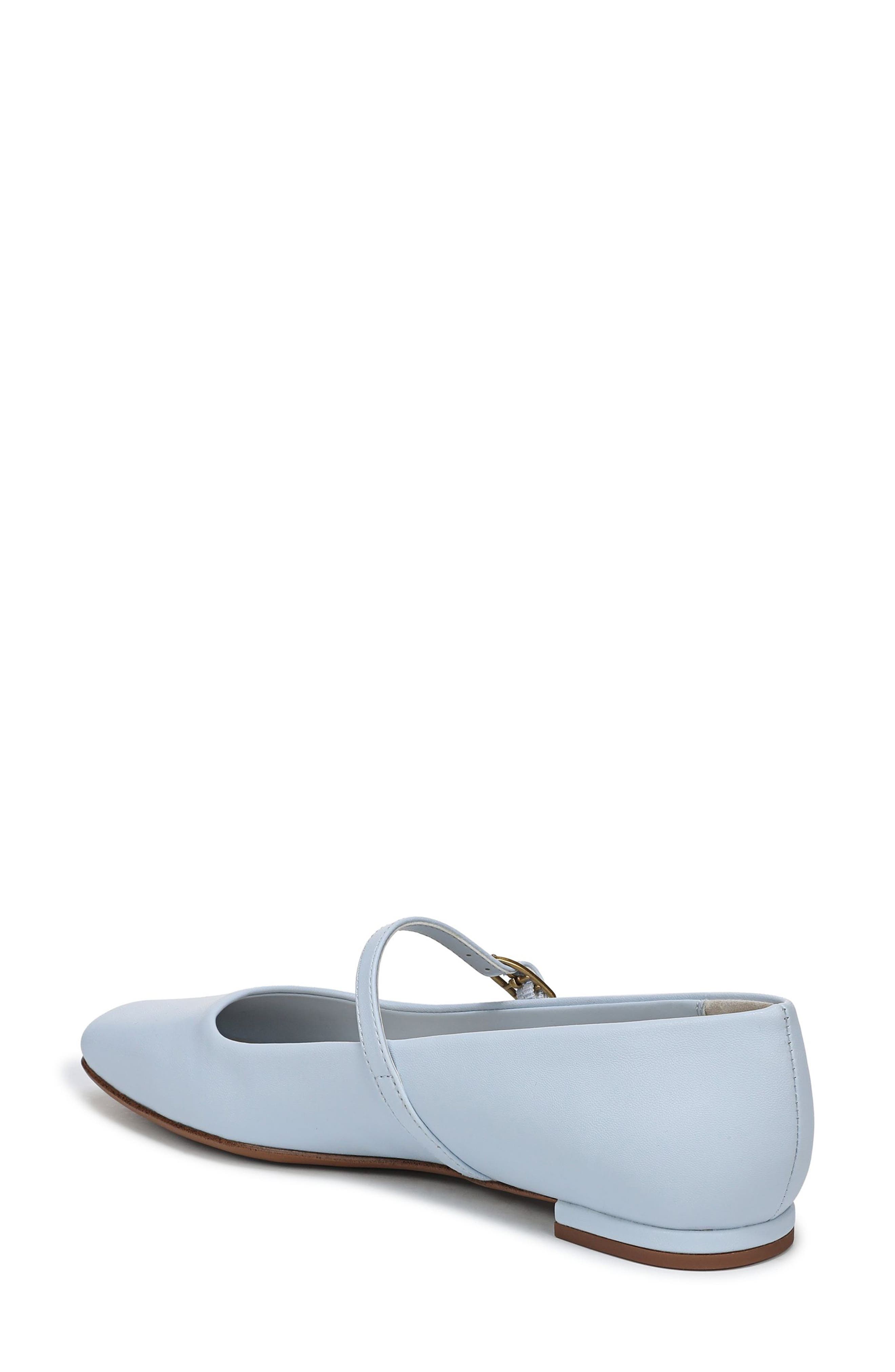 Valie Mary Jane Flat, Alternate, color, BLUE