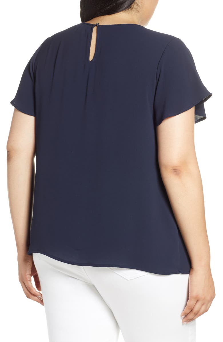 CeCe Pintuck Blouse, Alternate, color,