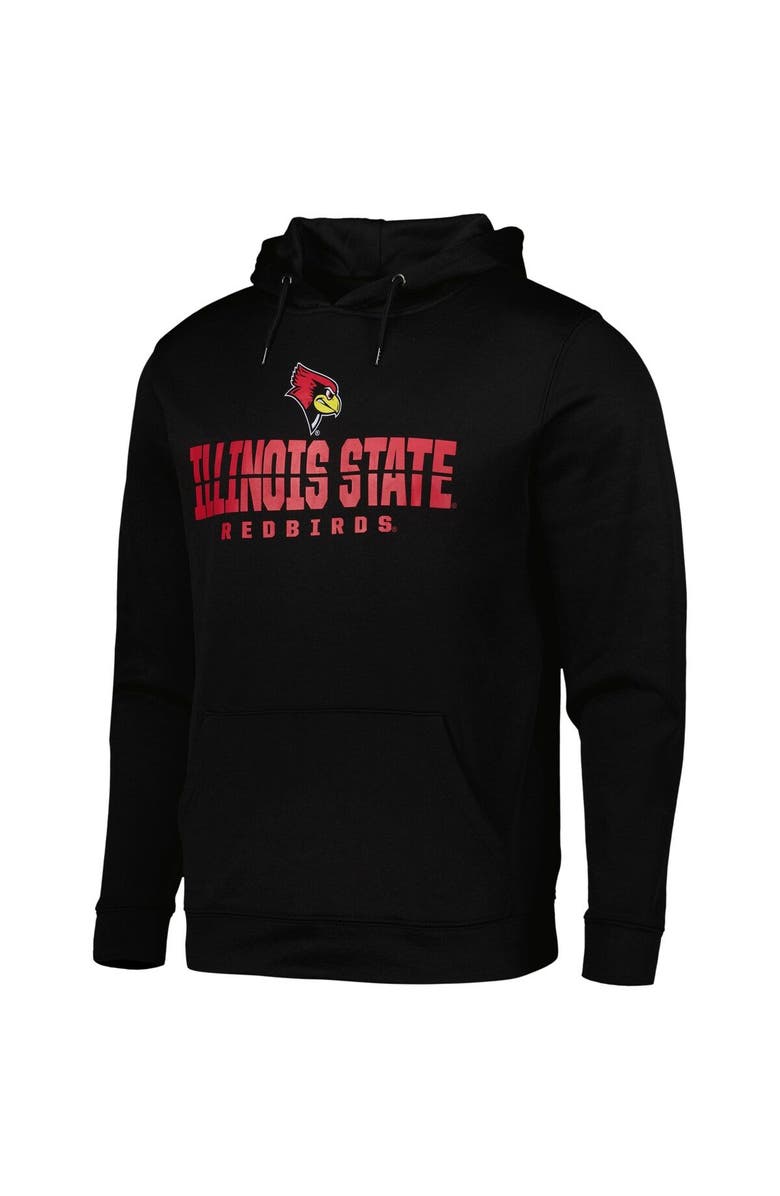 COLOSSEUM Men's Colosseum Black Illinois State Redbirds Lantern Pullover Hoodie, Alternate, color, Black