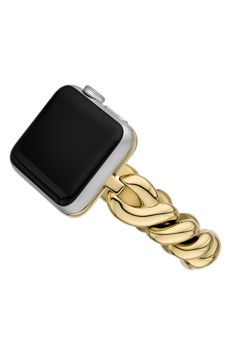Kate Spade New York twist Apple Watch<sup>®</sup> bracelet watchband, Alternate, color, 