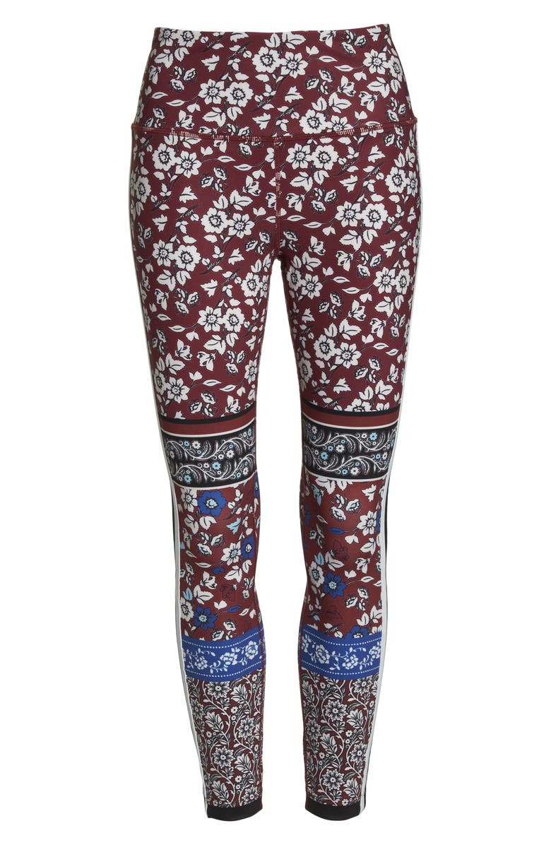 Kate Spade New York Whimsy Bi Striped Leggings, Alternate, color, 