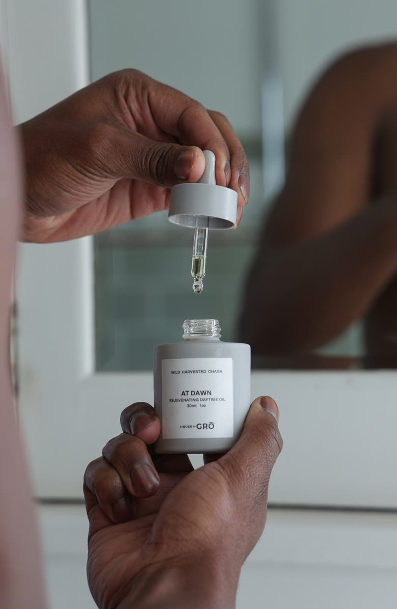 House of Grō At Dawn Rejuvenating Daytime Oil, Alternate, color, 