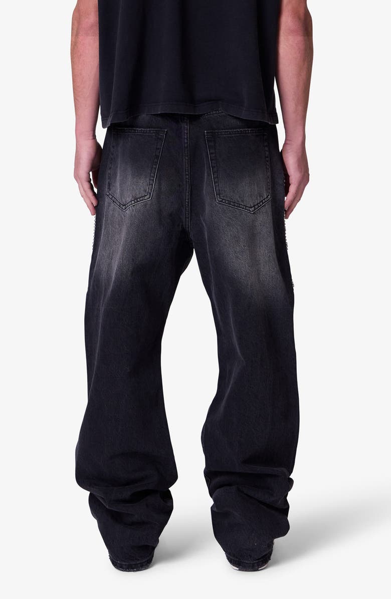 mnml Mojave Ultra Baggy Jeans, Alternate, color, Washed Black