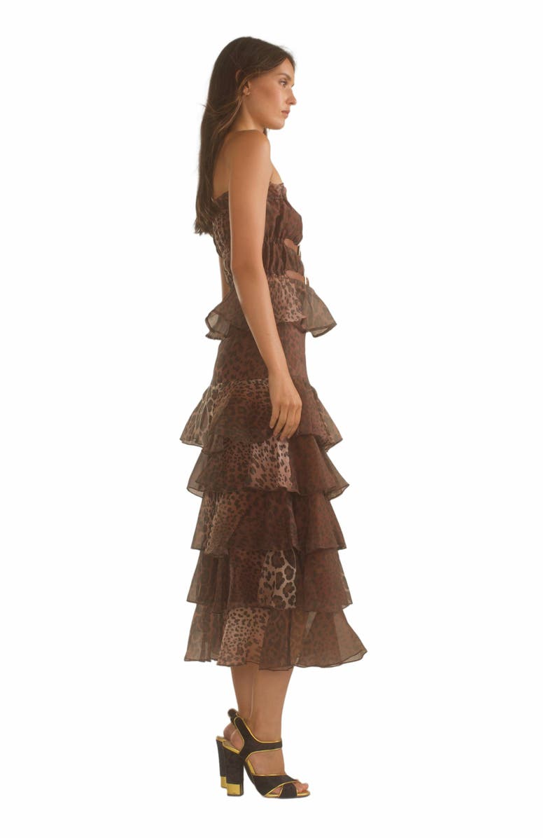 Cynthia Rowley Prim Silk Organza Skirt, Alternate, color, 